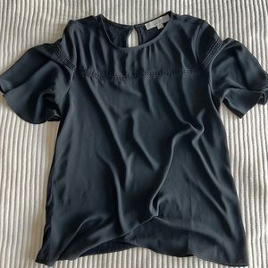 Loft Short Sleeve Blouse - Small